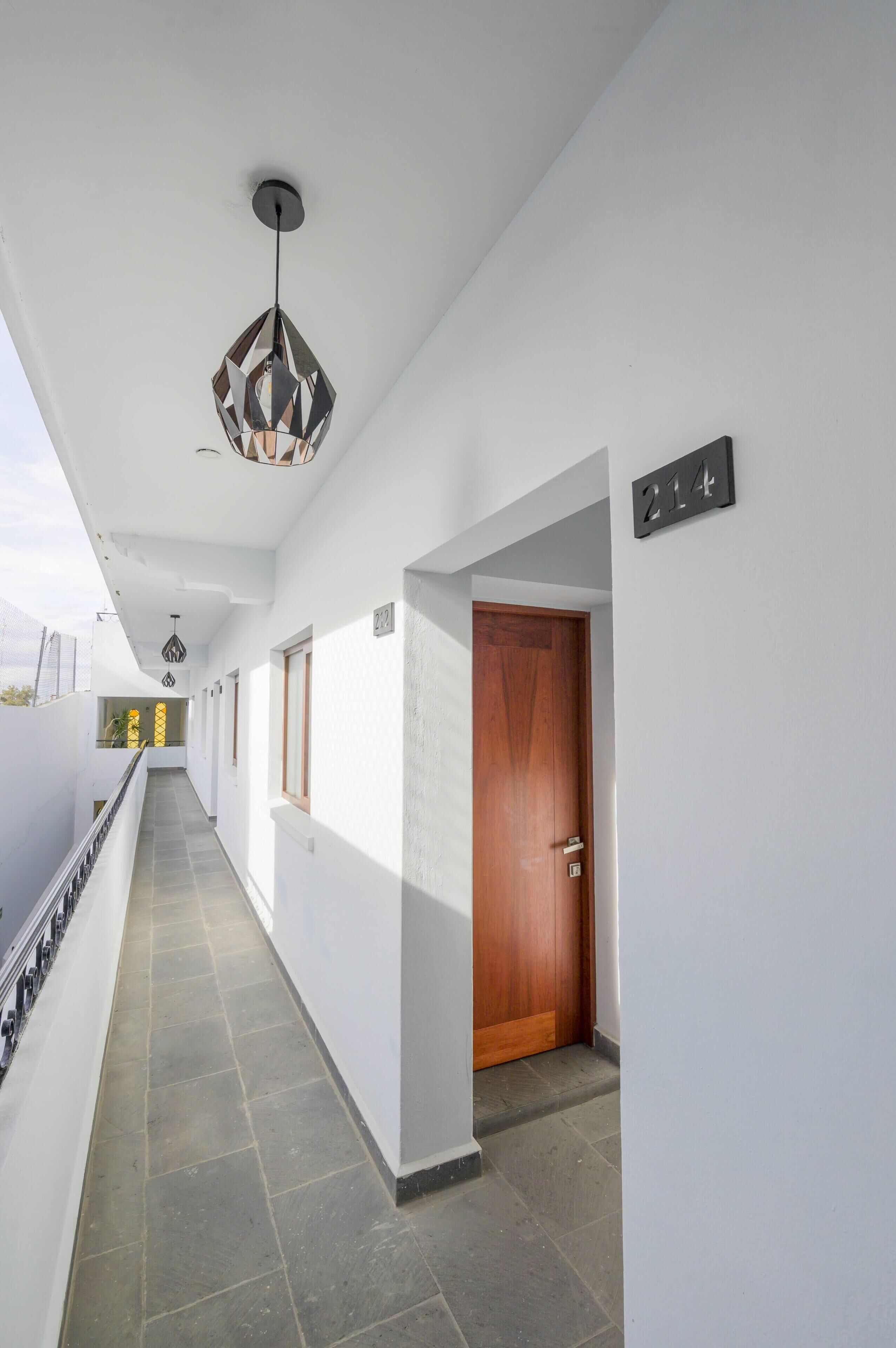 handrails in hallways