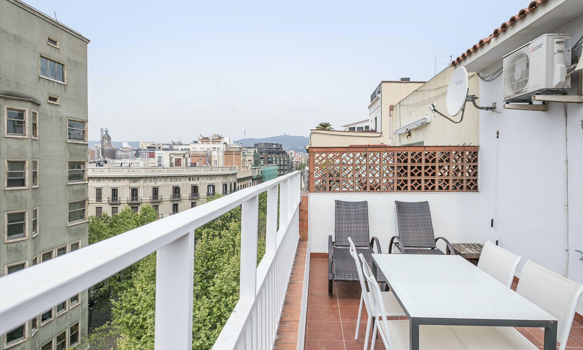 Basic-Apartment, 1 Doppelbett, Nichtraucher | Terrasse/Patio