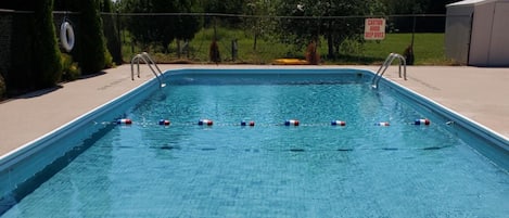 Seasonal outdoor pool