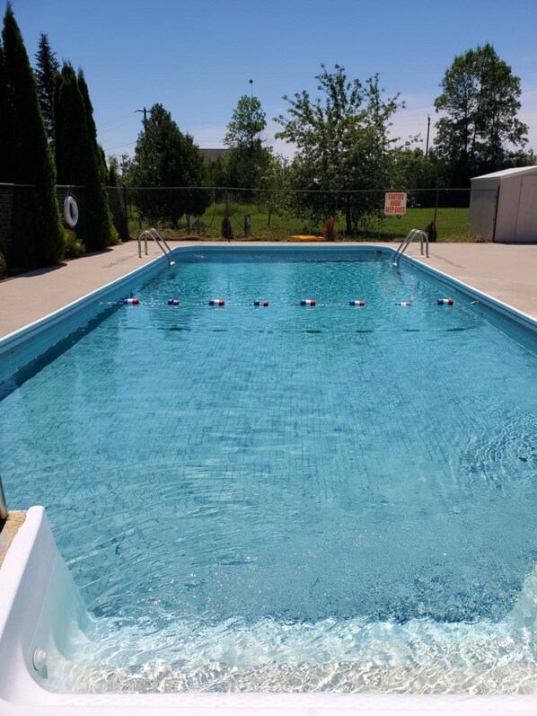 Seasonal outdoor pool