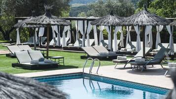 Indoor pool, outdoor pool