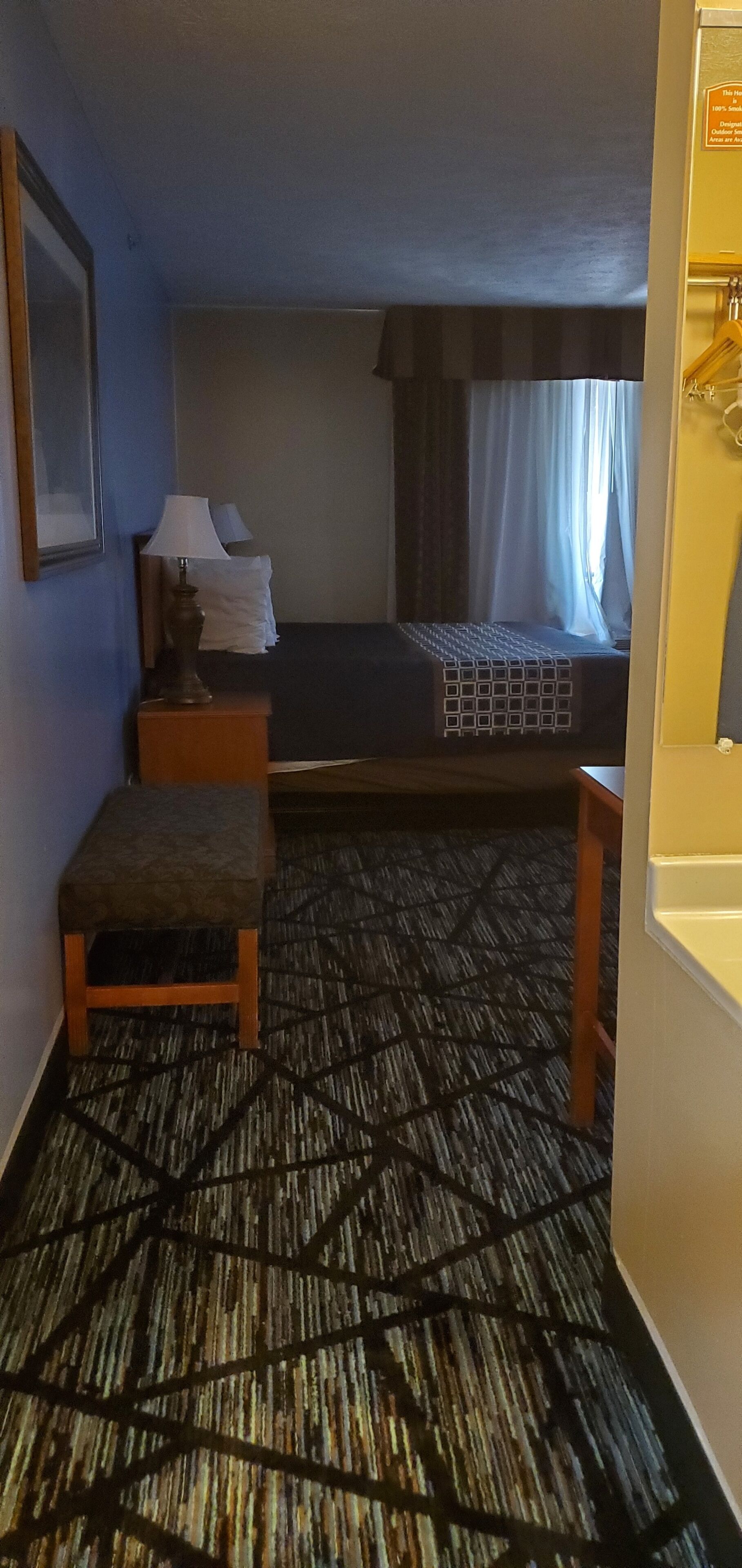 comfort studio suite, 1 king bed | individually decorated, individually furnished, desk, blackout curtains