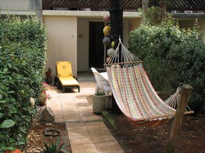 Terrace/patio - Apartment with garden (Carcans Plage)