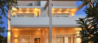 Balconies on Sea - The Blue Apartment