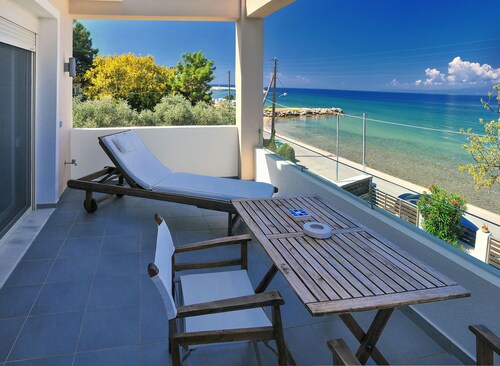 Balconies on Sea - The Blue Apartment