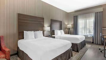 Standard Room, 2 Queen Beds, Accessible, Refrigerator & Microwave | In-room safe, individually decorated, individually furnished, desk