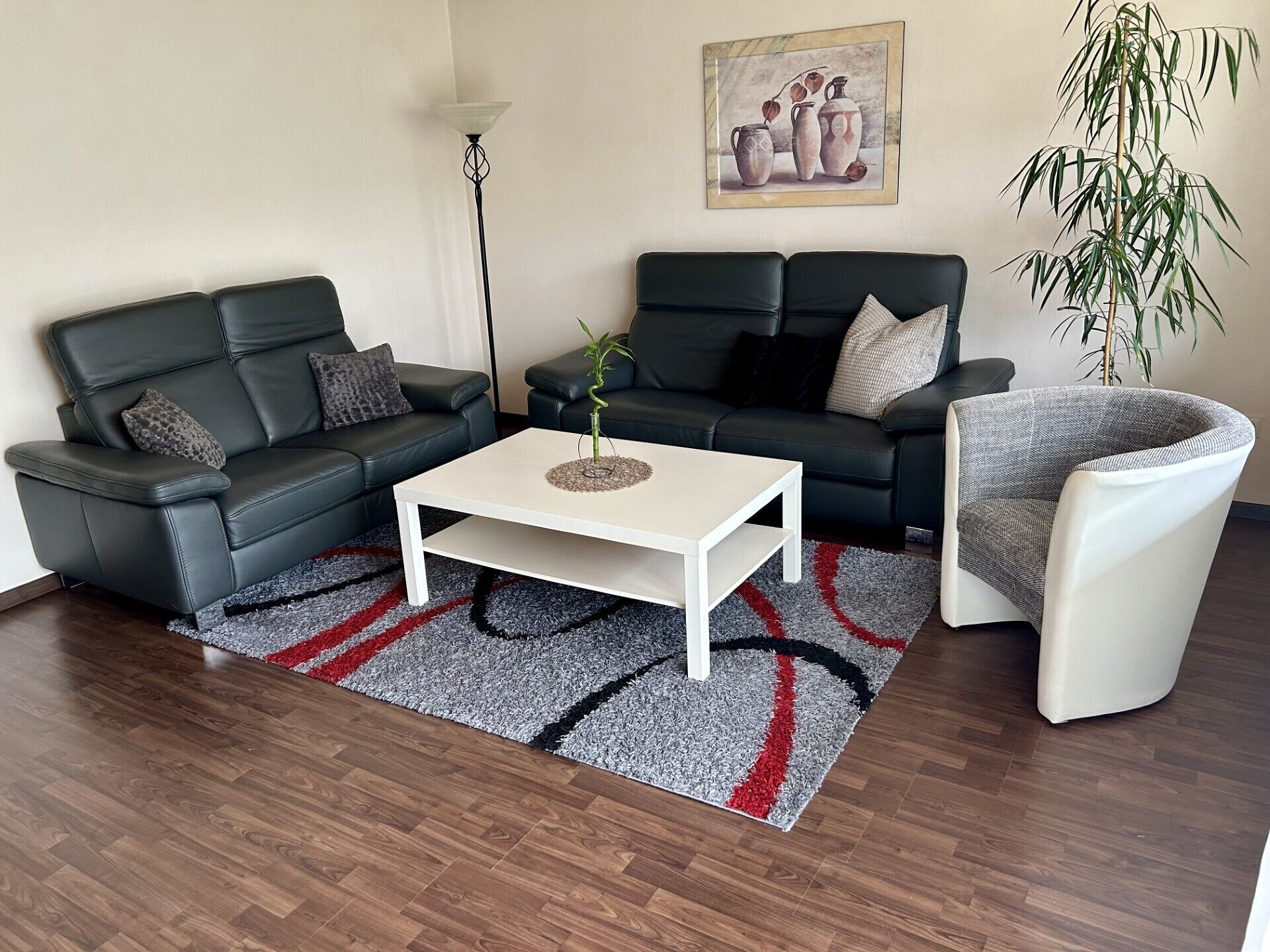 TV de tela plana, livros