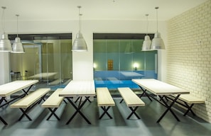 Sala de estar en el lobby