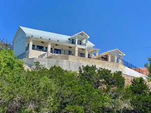Exterior - Beautiful Mansion w/ Breathtaking Views of the Frio River, Mountains & Pool! (Concan)