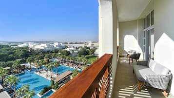 Royal Suite, 2 Bedrooms, Pool View (Balcony) | Pool | 4 indoor pools, outdoor pool, open 9:00 AM to 9:00 PM, free pool cabanas