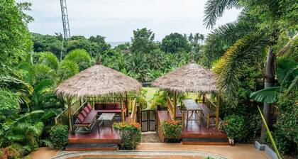 Villa Siam Lanna, piscine privée prÚs de la plage avec vue mer