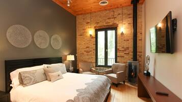 1 chambre, fer et planche Ă  repasser, Wi-Fi gratuit, draps fournis