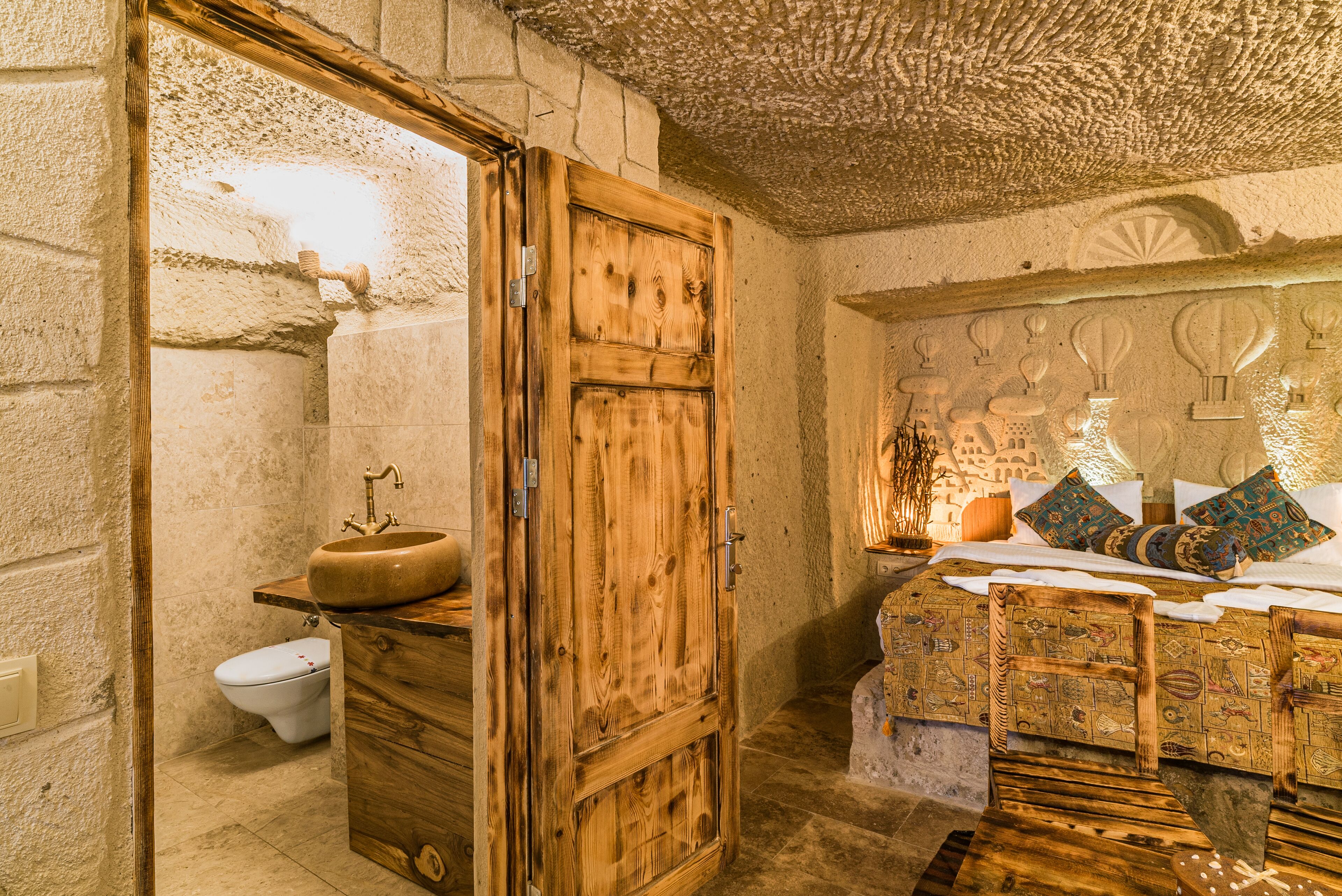 hair dryer, slippers, bidet, towels