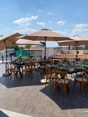 Rooftop terrace