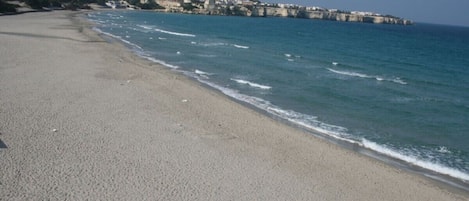 Beach nearby, sun-loungers