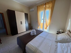 2 habitaciones y ropa de cama