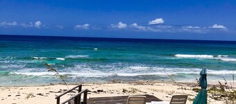 Beachfront Home Right on Private Beach!