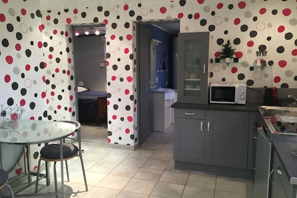 gite cosy et très fonctionnel pour 2 personnes .