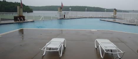 Indoor pool, outdoor pool