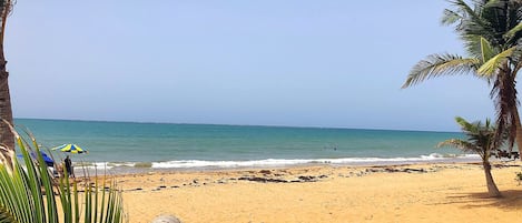 海灘、躺椅、沙灘巾