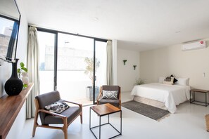 华丽套房 | 埃及棉床单、高档床上用品、迷你吧、客房内保险箱