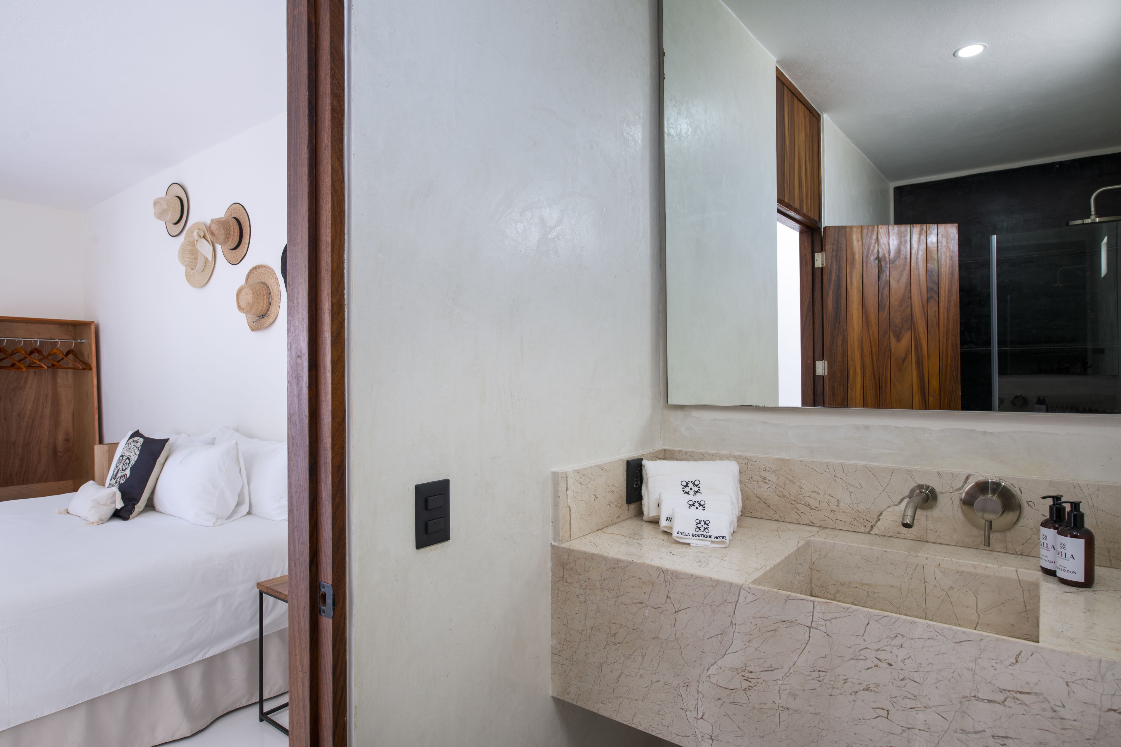 shower, rainfall showerhead, designer toiletries, hair dryer