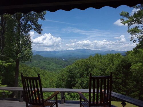 Bryson City Mountain Top Experience with stupendous view