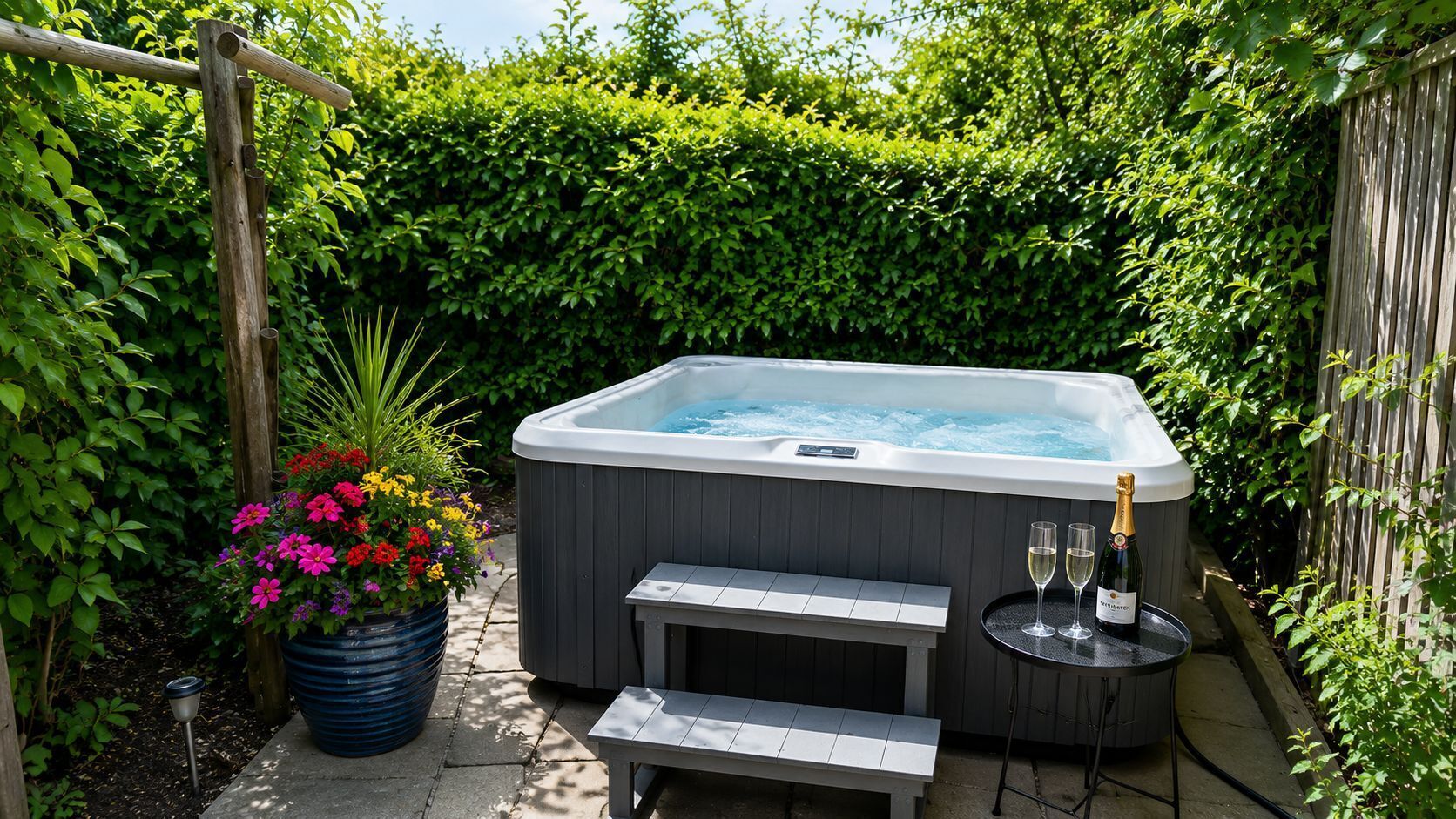 House, 2 Bedrooms | Private spa tub