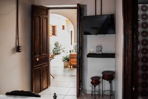 Klassieke kamer, 1 eenpersoonsbed, niet-roken, uitzicht op de stad | Terras