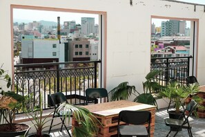 Rooftop terrace