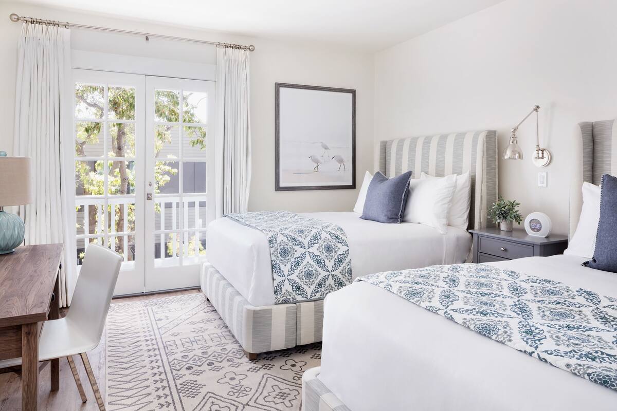 Deluxe Double Room, 2 Double Beds, Fireplace (Upstairs) | View from room