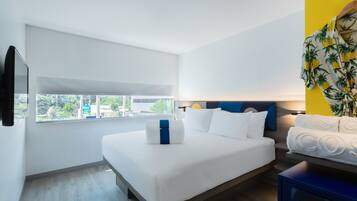 Free WiFi, bed sheets