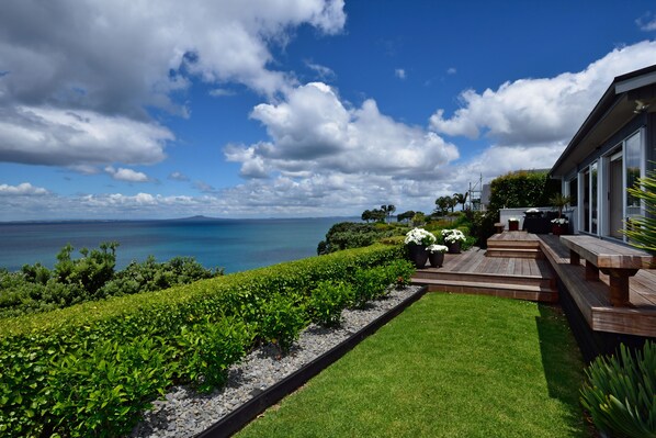 View from property - Coastal Home with Admire Lovely Sea View (Whangaparaoa)