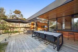 Terrace/patio - Blairgowrie Backbeach Retreat (Blairgowrie)