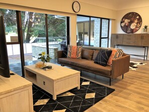 Maison Luxe, 5 chambres, vue golf | Salle de séjour