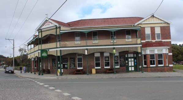 Voorkant van accommodatie