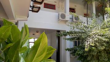 Majoituspaikan julkisivu