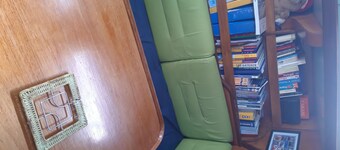 A cabin on board the Montecristo sailboat