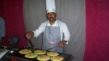 Free daily local cuisine breakfast