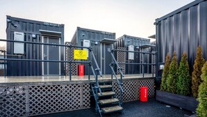 A building with multiple units, each marked with a unique CODQ number. - HOTEL R9 The Yard KANUMA NISHIMORO (Kanuma)