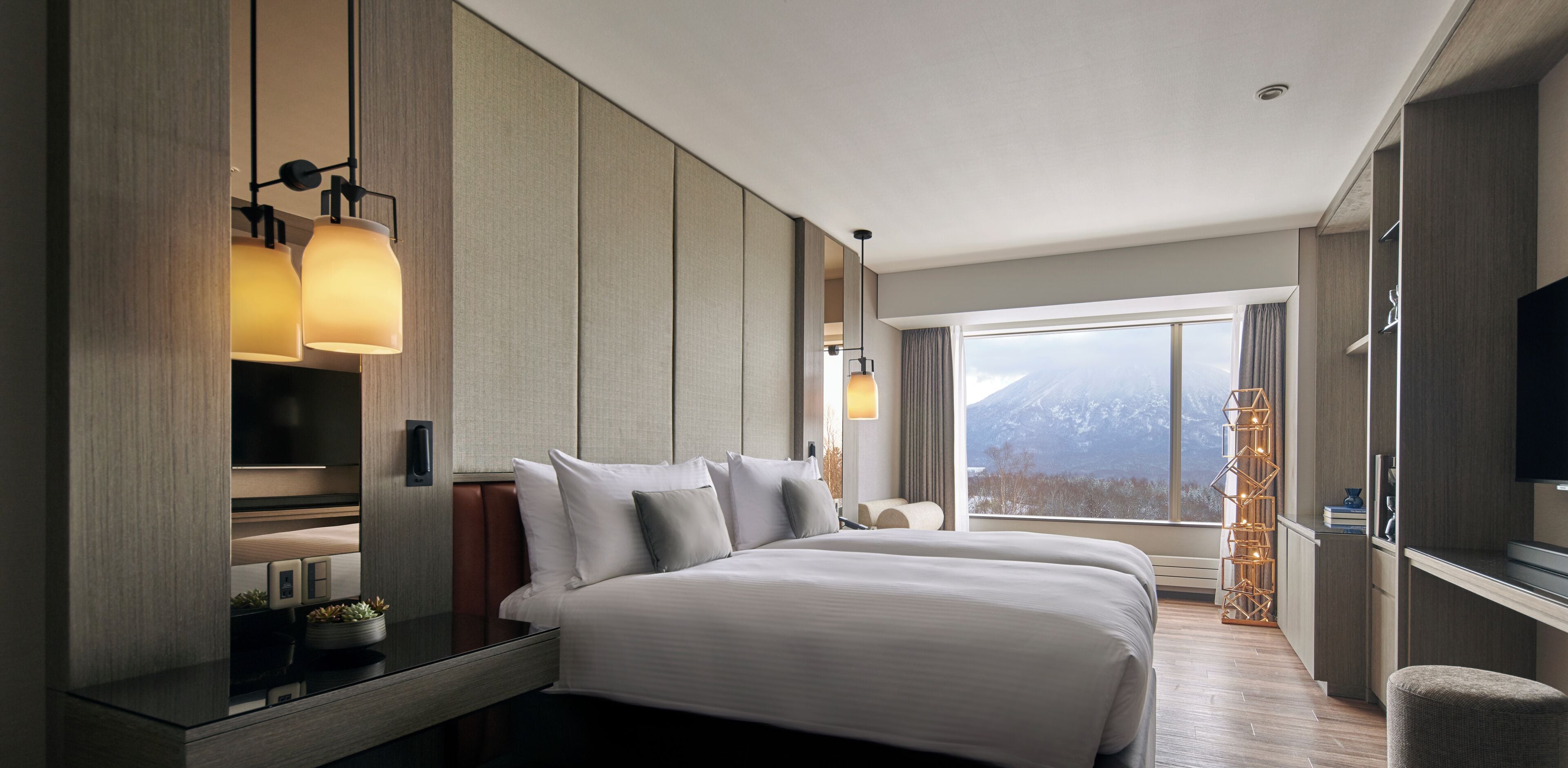 Deluxe Room, 2 Single Beds (Mt Yotei Vieww) | Premium bedding, in-room safe, free cots/infant beds, rollaway beds