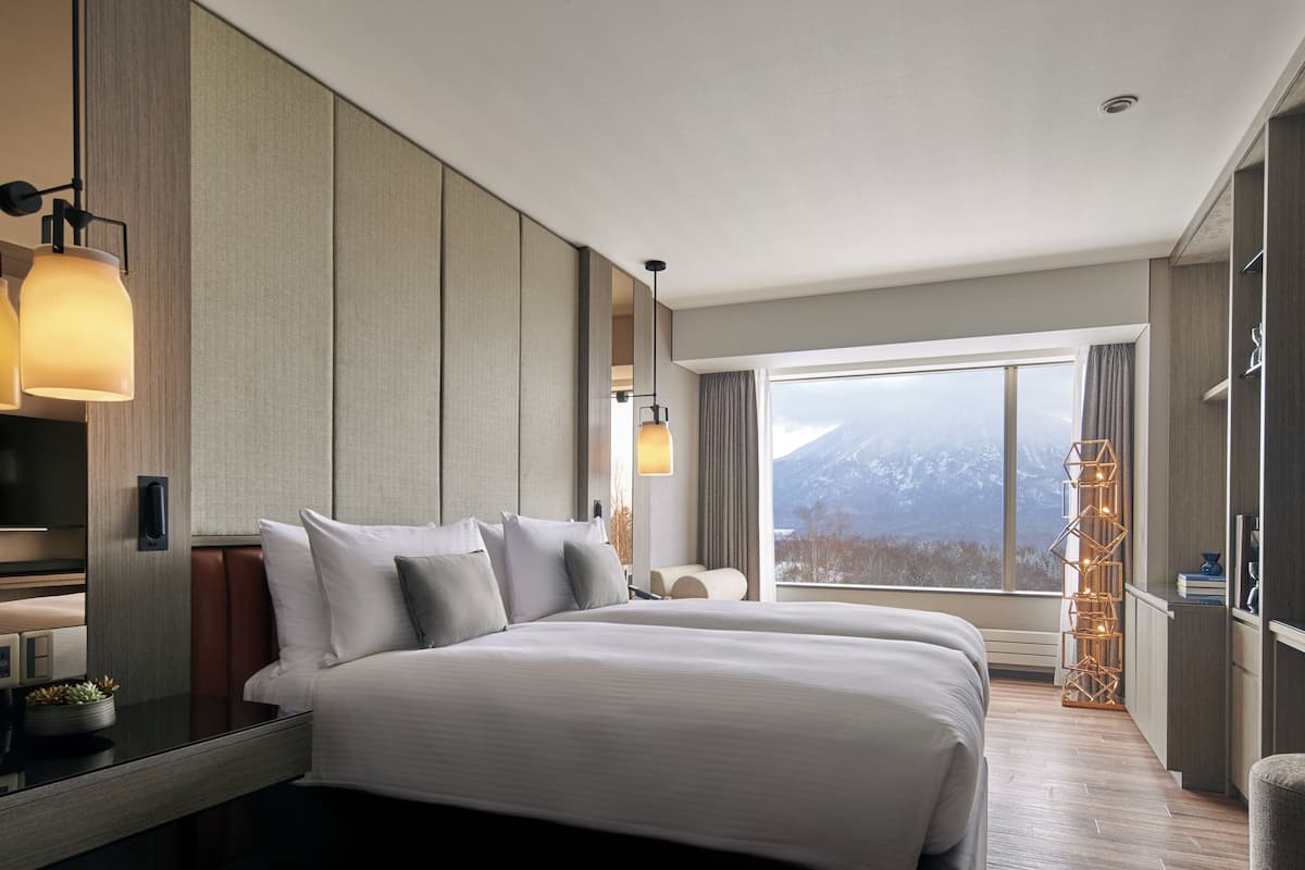 豪華客房, 2 張單人床 (Mt Yotei Vieww) | 高級寢具、房內夾萬、免費嬰兒床、摺床/加床 (收費)