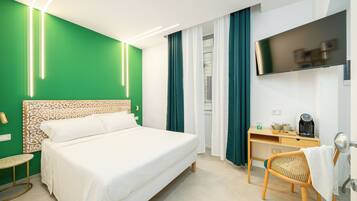 Luxury Room, Private Bathroom, City View | Individually furnished, desk, soundproofing, free cribs/infant beds