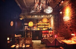 Sala de estar en el lobby