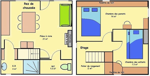 مخطط تصميم الطابق