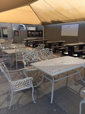 Restauration en plein air