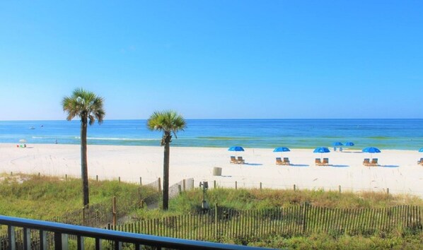 Beach nearby, sun-loungers
