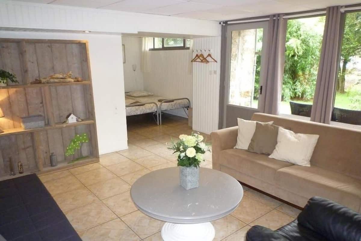 Family Studio, Multiple Beds, Accessible, River View | Living area