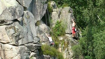 Escalade en plein air