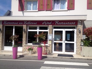 Façade de l’hébergement